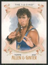 2021 Topps Heritage WWE Allen and Ginter #AG-24 The 1-2-3 Kid 3414