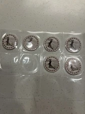 Hawaiian Hula Dancer Pog  Lot Of  6 It’s Doubles