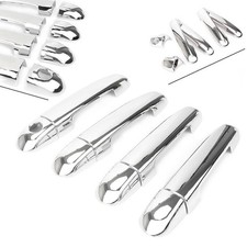 Door Handle Bar Cover Trim Chrome Fit Kia Forte Cerato 2010 2011 2012 1 Set