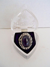 Black Onyx Women's Ring Sz 9 from US NIB