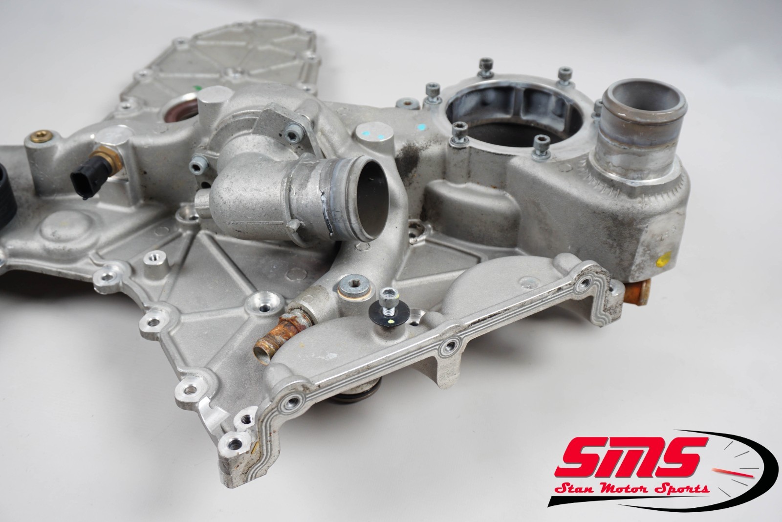 05-17 Maserati Granturismo Quattroporte M145 4.2L Engine Timing Chain Cover 36K