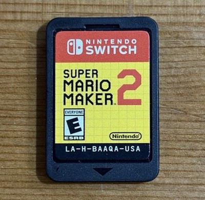 Super Mario Maker 2 (Nintendo Switch, 2019) Cartridge Only 