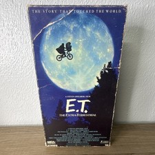 E.T. The Extra-Terrestrial VHS MCA Home Video Hi Fi Stereo NTSC Sci-Fi Spielberg