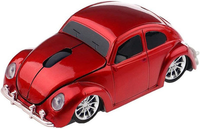 VW Beetle Wireless Sports Car Shape Mouse Mice Computer Laptop PC Optical Mouse