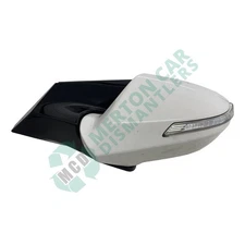 HYUNDAI I40 estate 2016 white Wing Door Mirror Left Side Power Fold ncw paint