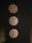 Franklin Half Dollars Lot of 3 - 3 US Currency 90 Silver