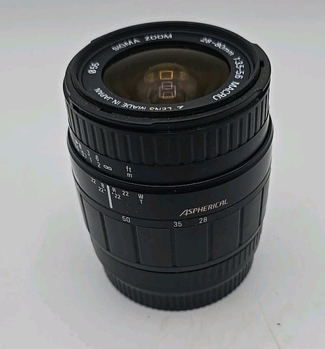 Sigma AF Zoom 28-80mm f3.5-5.6 Macro Lens For Canon AF EOS Mount walkaround zoom - Picture 4 of 14