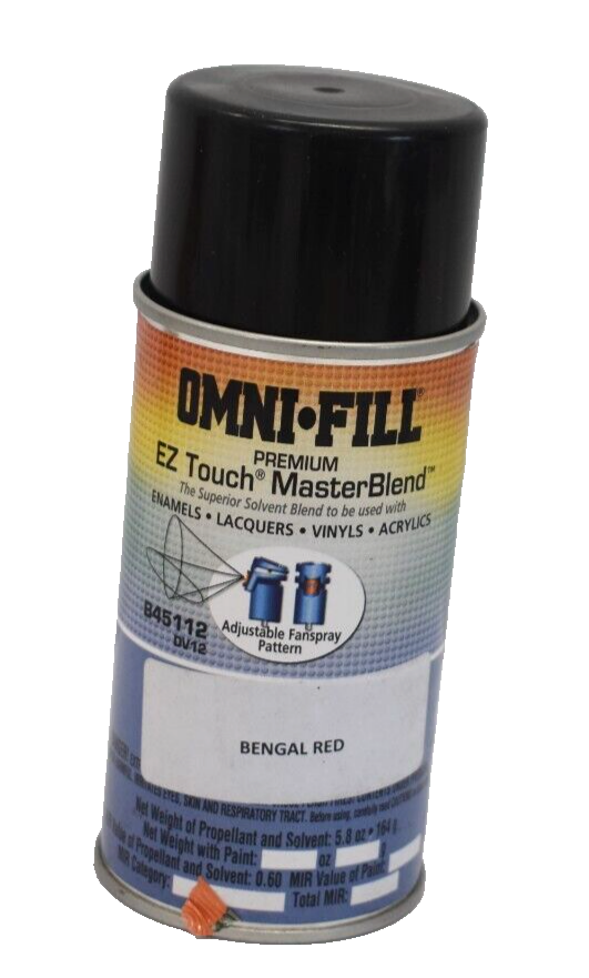 Omni Fill EZ Touch Master Blend Aerosol Spray Can Bengal Red