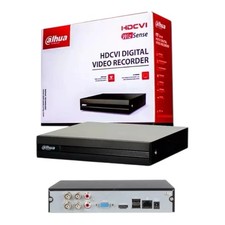 XVR DVR IBRIDO CLOUD DAHUA 5in1 AHD CVI TVI CVBS IP 4 CANALI UTC FULL HD P2P