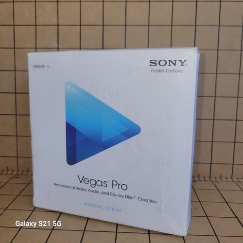 Sony Vegas Pro 12 Professional Video/Blu-ray Disc Creations Software Academic Ed
