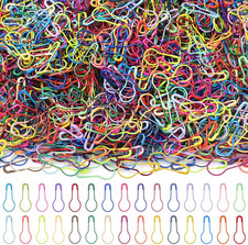 1500 Pcs Calabash Crochet Stitch Markers Bulb Safety Pins Crocheting Assorted Pe