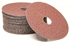 4 1/2 Inch Sanding Discs Aluminum Oxide Resin Fiber Grinding Disc for Grindin...