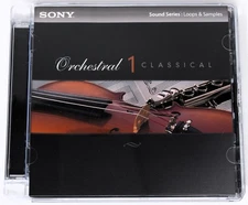 Sony Sound Series Orchestral 1 Classical Loops Sound/Sample Library/Sampling CD