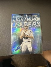 2025 Topps Chrome Jared Goff #LL-2 Lightning Leaders SSP Lions 20 Card Insert
