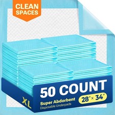 Extra Large Puppy Pads 28"x34",Super Absorbent Disposable Pee Pads for Dogs /...