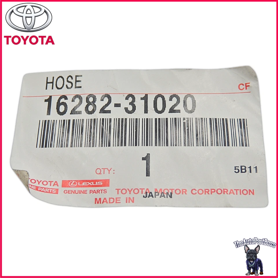 Manguera de entrada OEM Toyota 16282-31020 Foto 4 de 4