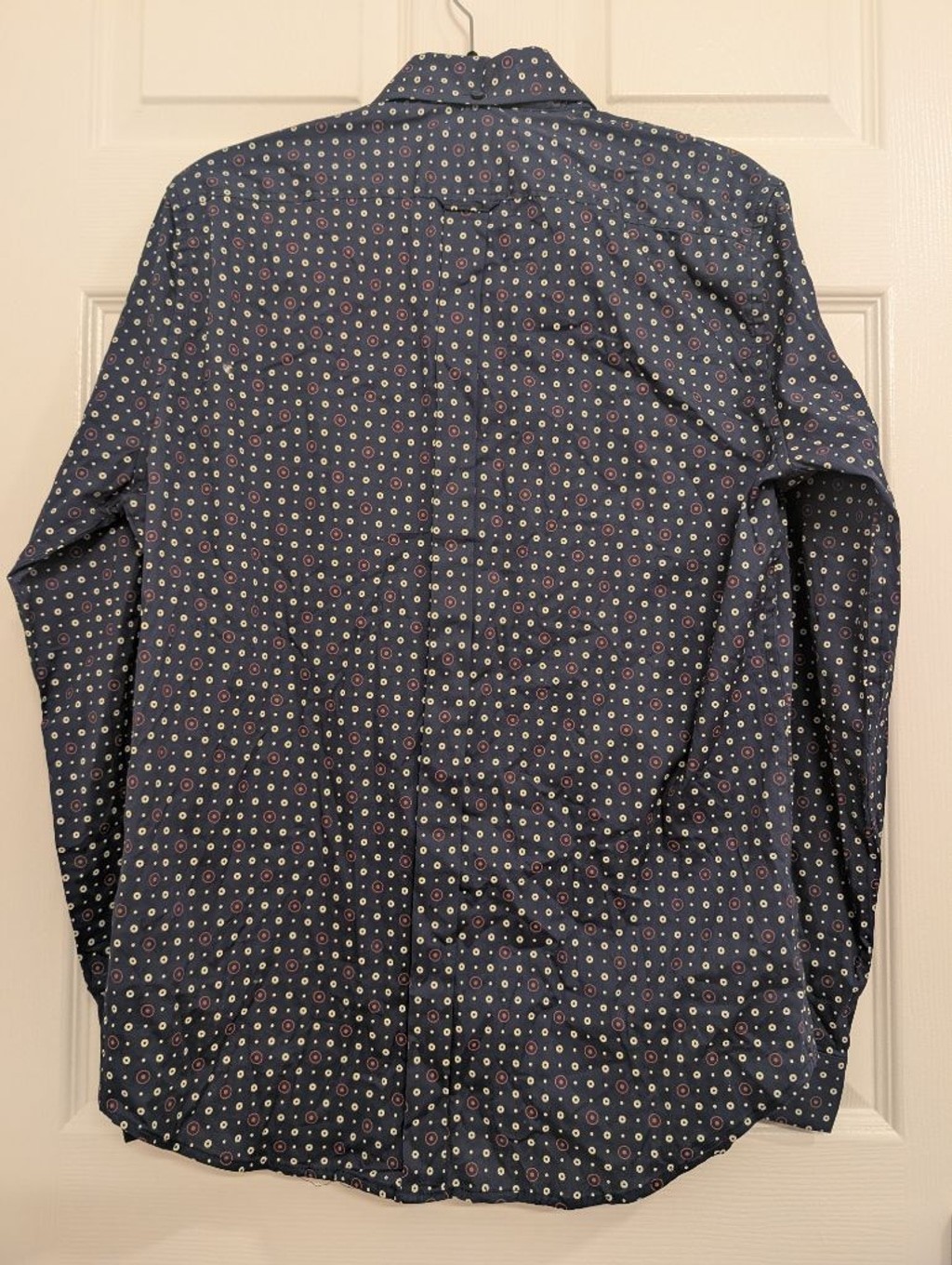 NEW Ben Sherman Signature Logo Mod Target Casual Button Down Shirt M Polka Dot image 7
