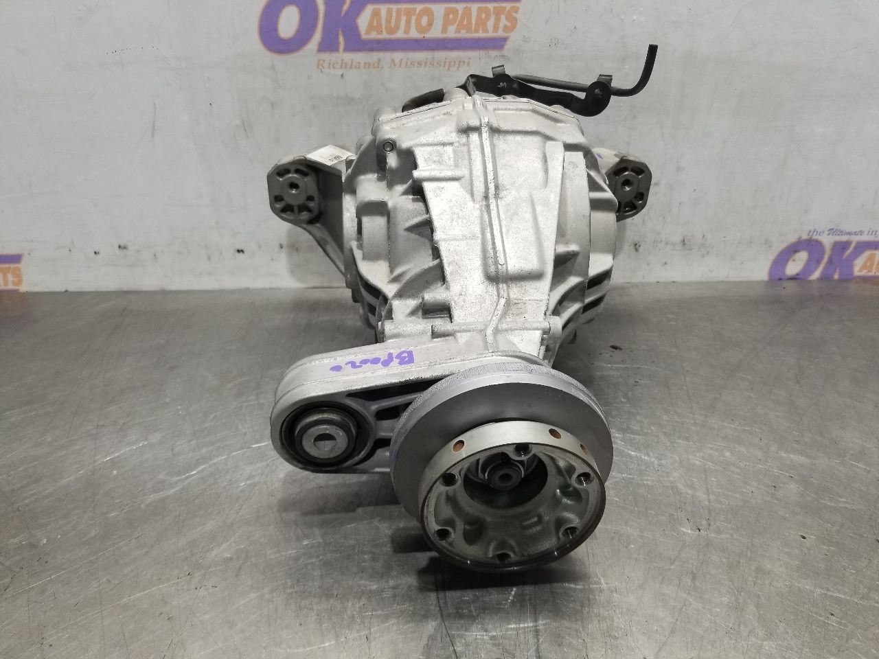 22 2022 MASERATI LEVANTE MODENA S 3.8L REAR CARRIER DIFFERENTIAL ASSEMBLY 