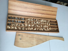 Bell and Howell movie title set Sewah Titling Outfit 1926 with edge guide