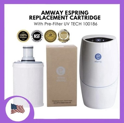 eSpring Replacement Filter Cartridge UV Technology Amway Water