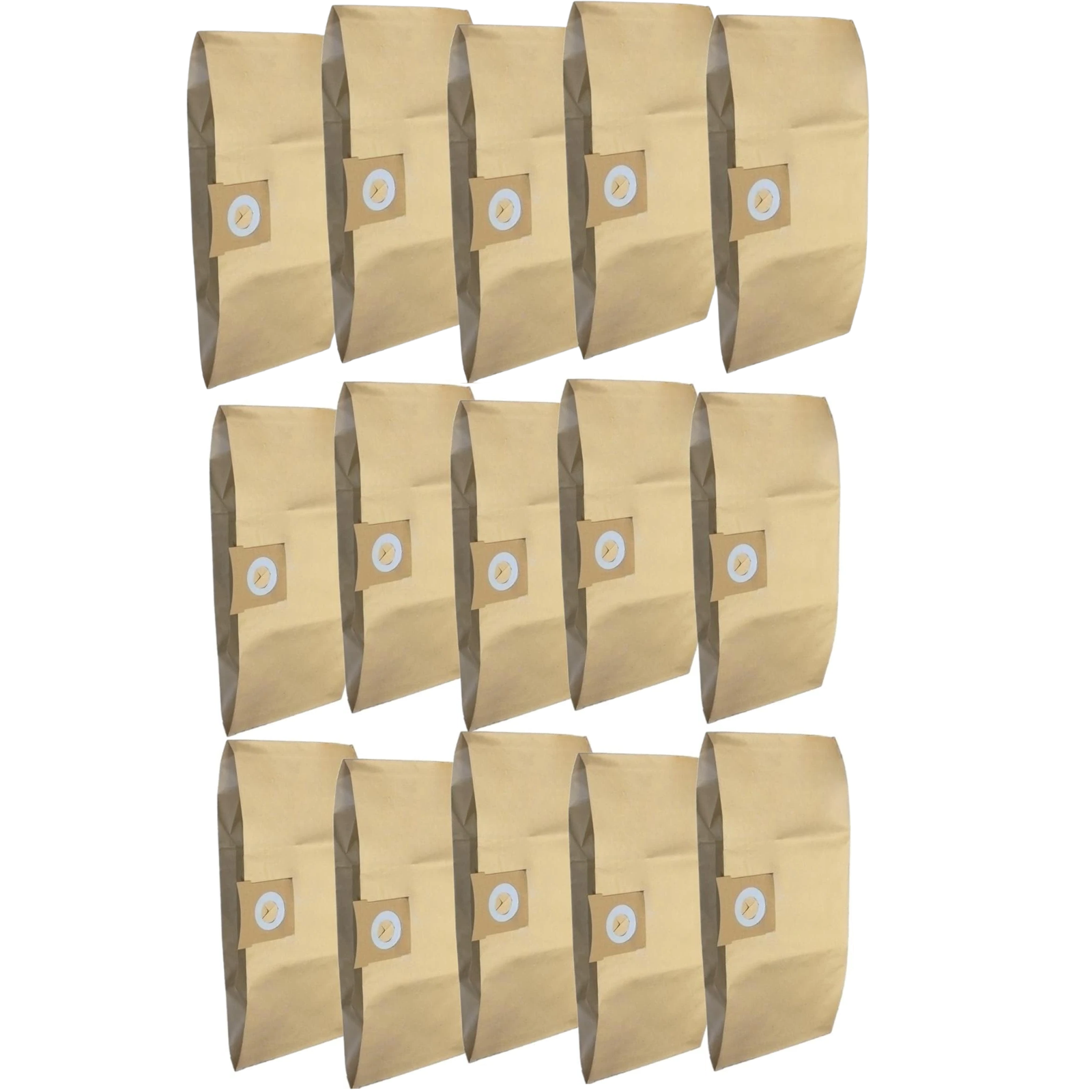 Titan Dust Bags for 16L 20L 30L 40L Paper Replacement Vacuum Cleaner Pack of 15