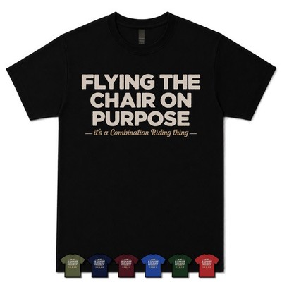 FLYING THE CHAIR ON PURPOSE KOMBI PILOT T-SHIRT Beiwagen|Motorrad|Bike