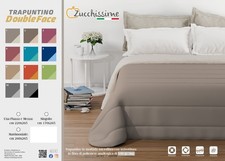 Trapuntino Morbida Microfibra Zucchissime  Double Face Tinta Unita