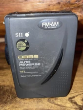 Seiko Instruments Inc. - Cassette AM / FM Radio Player - SII - PHX-154RX - Works