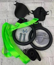 Gymnastic Rings with Adjustable Straps Non Slip Pull Up Rings with Straps
