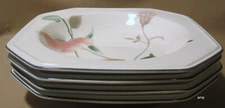 Mikasa Silk Flowers Lot of 4 Rim Soup Bowls 8 1/4" PERFECT!