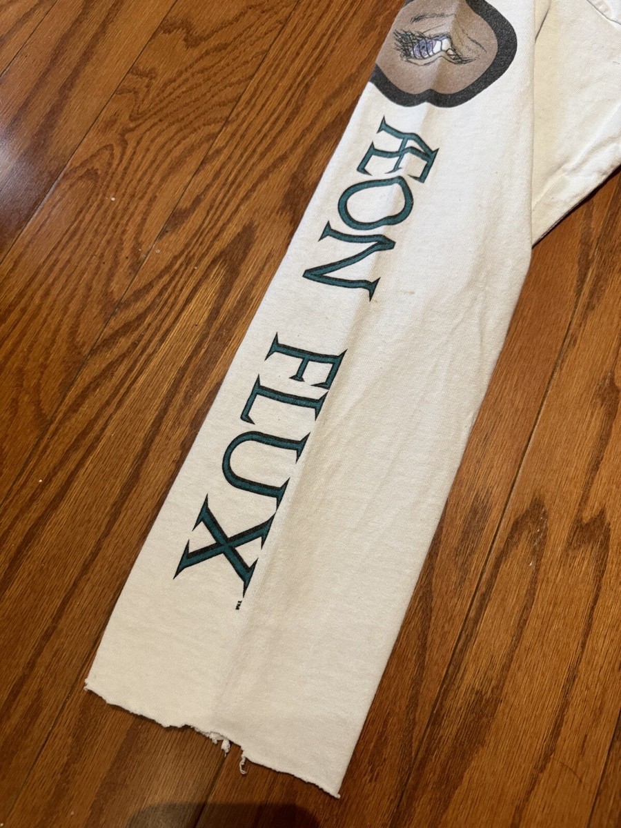Vintage Aeon Flux Shirt Stanley Desantis 1995 XL MTV Long Sleeve