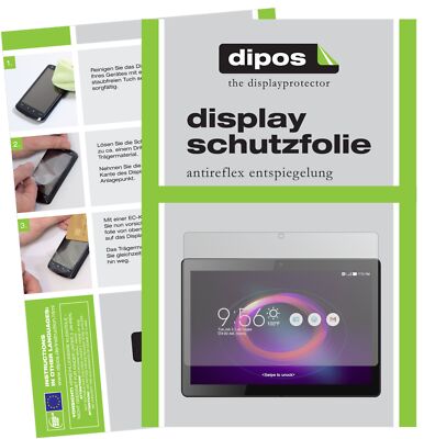 2x Schutzfolie für Beneve Tablet PC 10.1 Zoll matt Displayschutzfolie Display