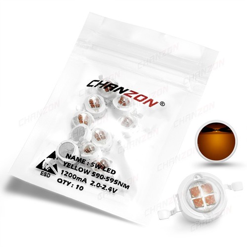 5 Watt High Power Smd Led Chip 5W Warm Natural Cold White Royal Blue Light Bulbs - Picture 14 of 21