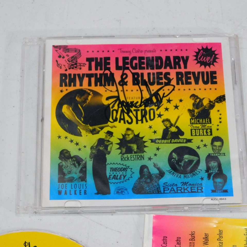 Tommy Castro Rhythm & Blues Revue CD Tested Autographed Blues 2011 Live Foto 2 de 3