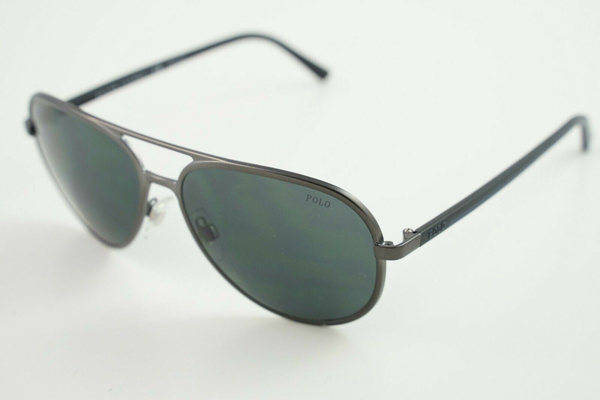 Polo Ralph Lauren PH 3102 9187/87 Matte Black Blue 59-15-145  display picture 1