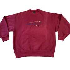 Vintage Sweater Mens Large Cross Creek Made in USA Golf Pullover Kanon Valley