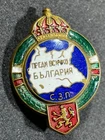 WW1 WWI Military Bulgarian Balkan War 1910 Reserve Officer’s Badge Enamel Pin