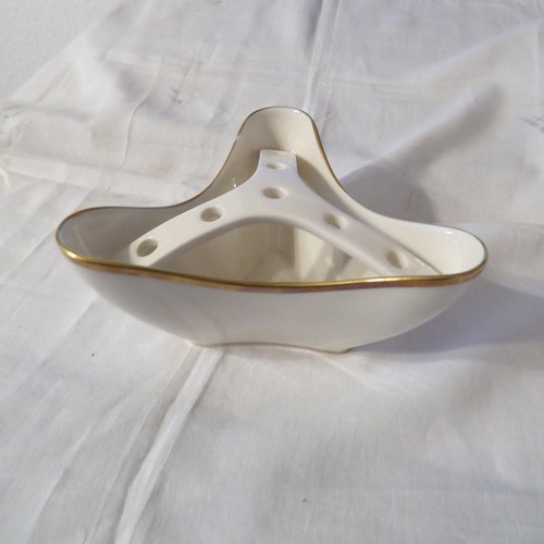 VINTAGE Blumen Steckschale Vase Lindner (SP3-6)