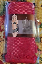 Leg Avenue Red Fishnet Arm Warmers OSFM 90-160 lb. NEW Women's Lingerie