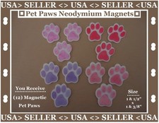 Pet Paws Magnets Cat Paw Frig Magnets Fridge Magnets Animal Magnets Dog Paws