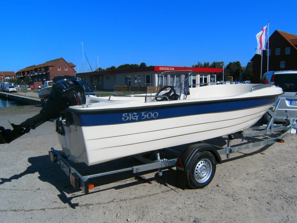 Motorboot ,Konsolenboot,Angelboot Freizeitboot 5m - Bild 3 von 4