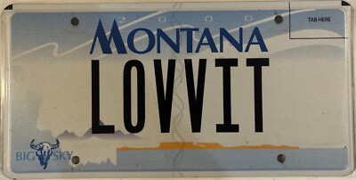 Vanity LOVE IT license plate Enjoy Passion Happy Like Affection Feeling Pleasure