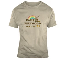 Camp Firewood Wet Hot American Summer Movie Spoof Funny Gift Summer Camp T Shirt