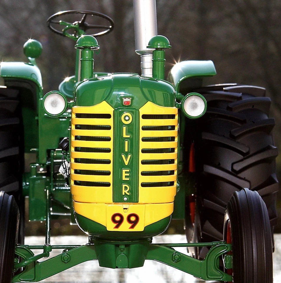 Oliver Farm Tractor 1930s 1940s Vintage Super Machinery 1 12 Model Diecast 99 - Image 3 of 4