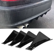 For Hyundai Palisade Rear Bumper Lip Diffuser 4 shark Fin Spoiler Splitter