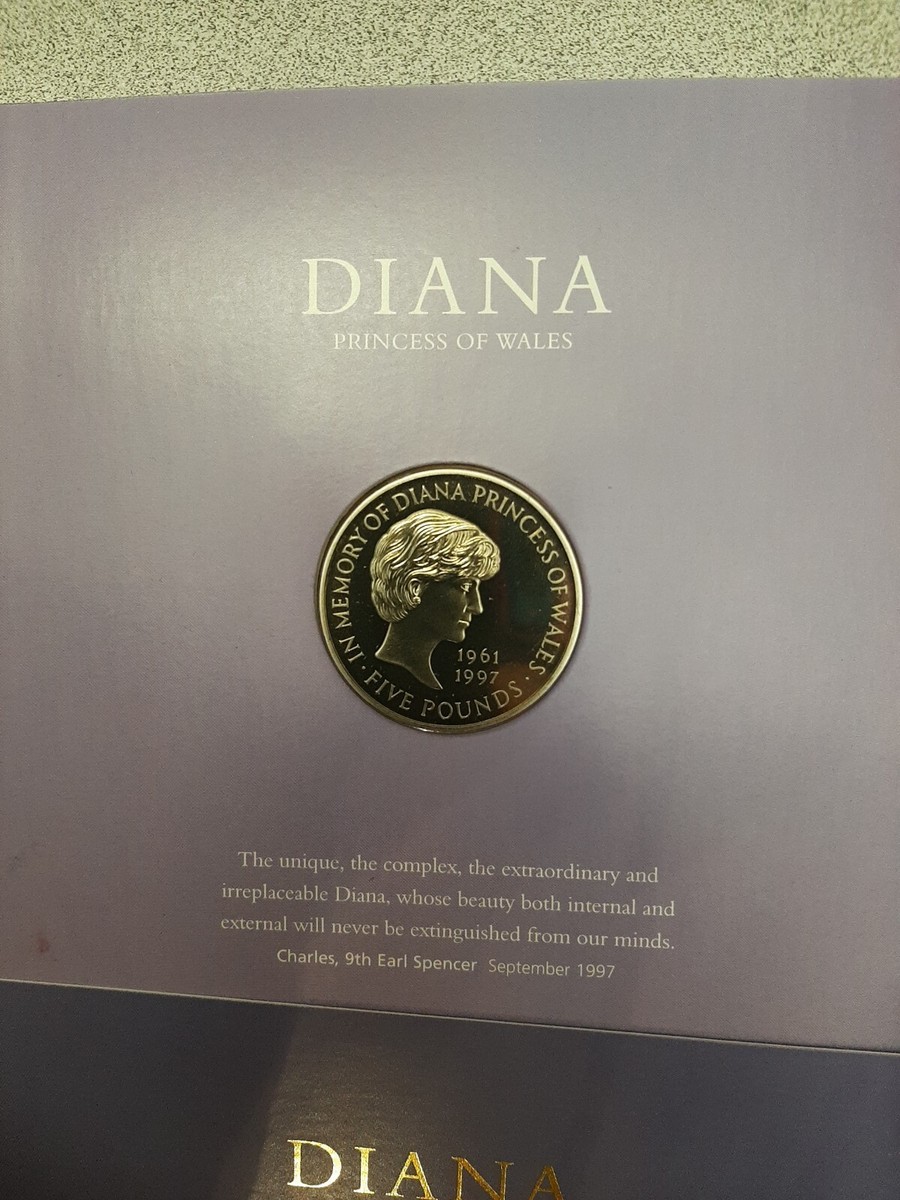 Diana Princess of Wales 1999 United Kingdom Royal Mint Memorial