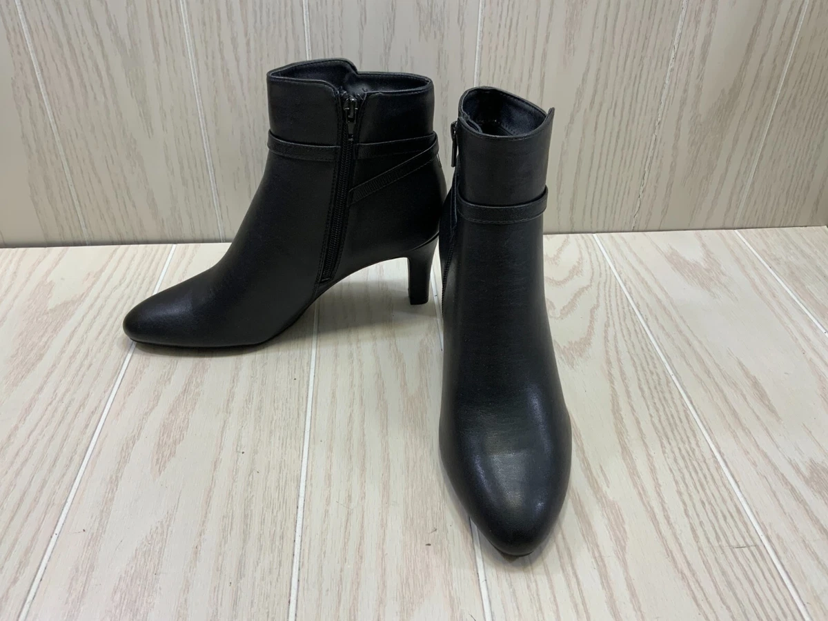 LifeStride Guild Ankle Boots Women s Size 9 M Black NEW MSRP