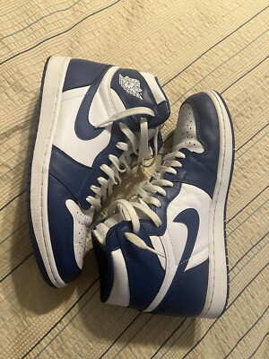 Jordan 1 Retro High OG Storm Blue 2016 Size 10.5 Size 12 - Pre Owned Jordan 1 Retro High OG Storm Blue 2016  main image 4