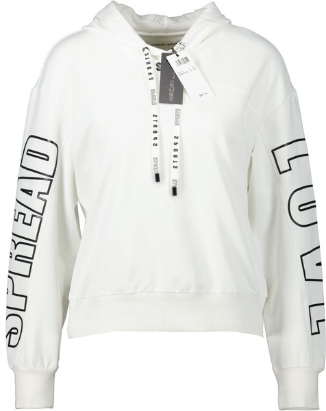 Neu! Marc Cain Damen Hoodie Weiß, N3 / 38-image