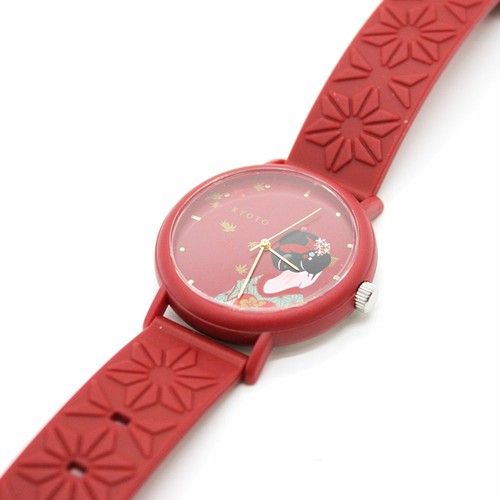 Kaoru Watch Japanese Fragrance Watch - Kyoto Maiko Red (Tsubaki) - Picture 3 of 8